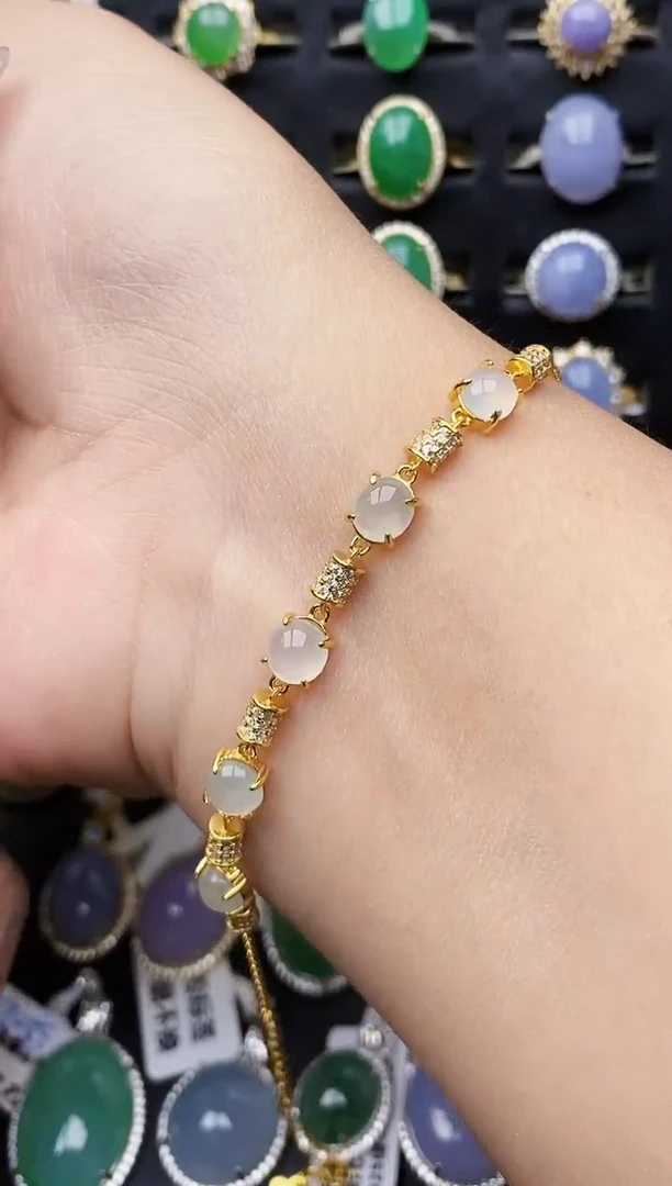 银S925镶嵌戒指翡翠0099