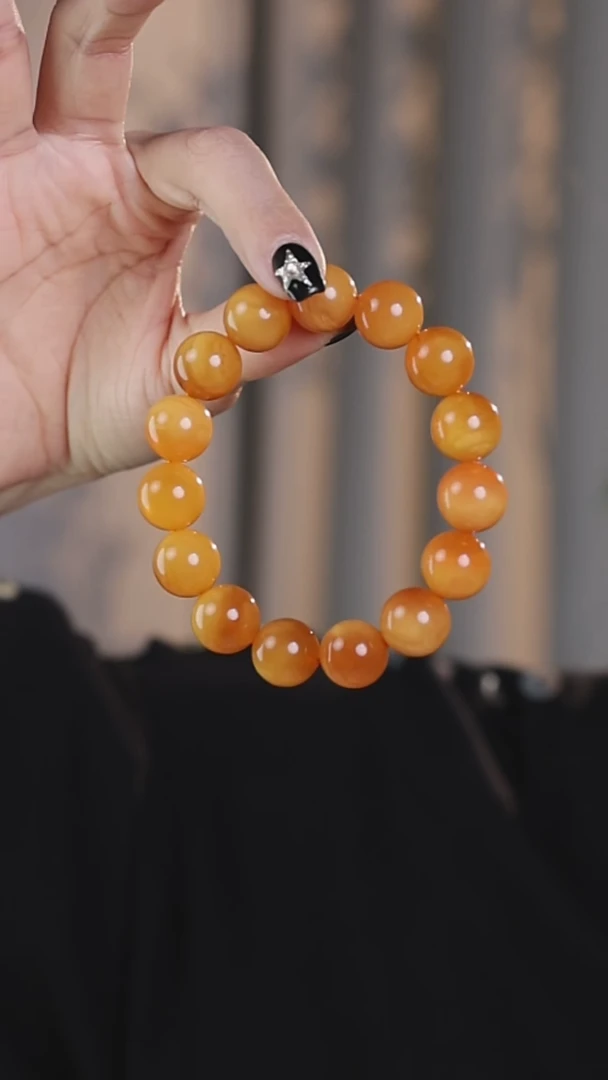 手链琥珀未镶嵌手串