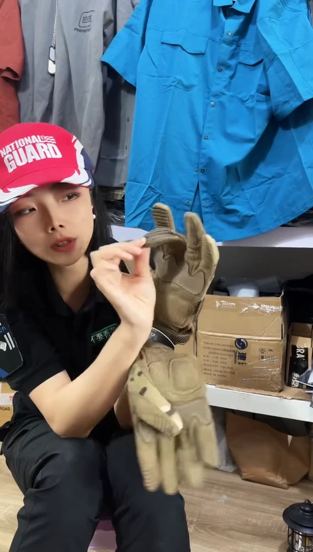 半指手套战术手套 迷彩
