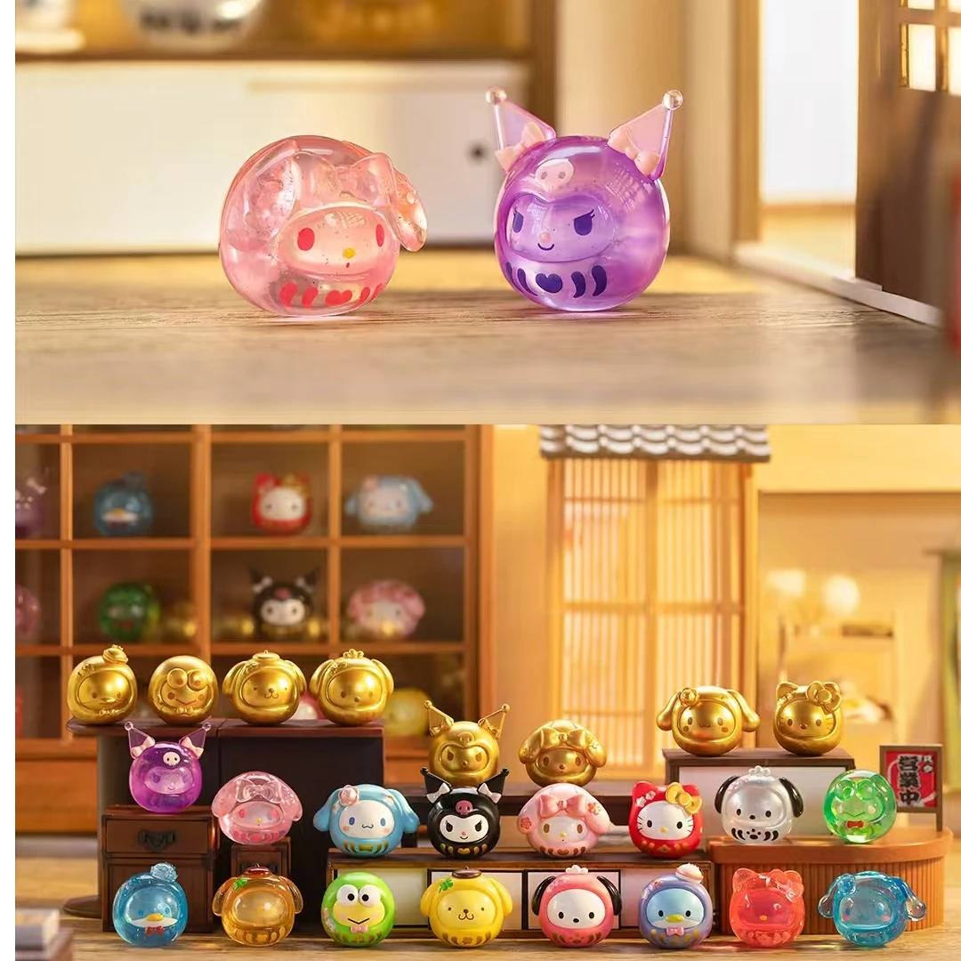 三丽鸥mini达摩盲袋摆件