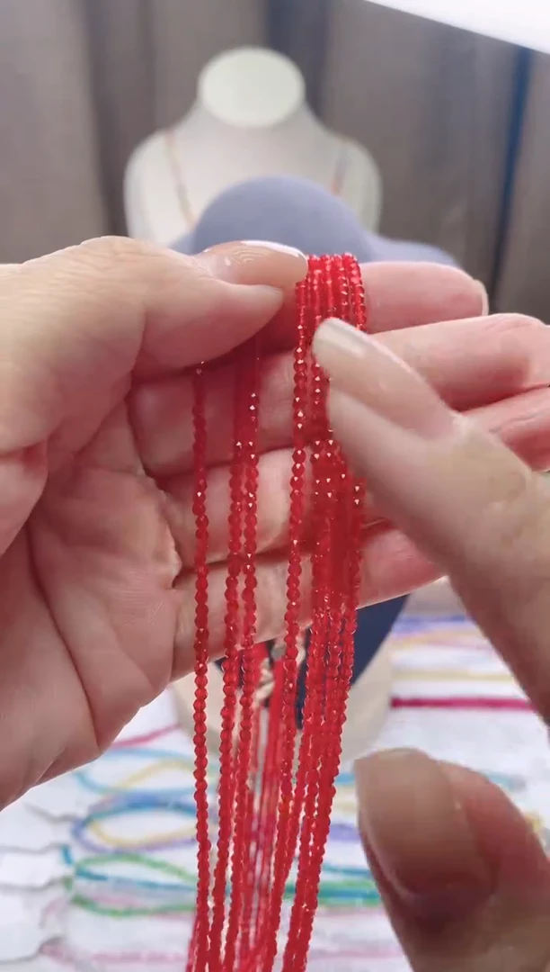 【闪购商品】尖晶石颈饰14K金镶嵌诗颜珠宝甄选SYZB64