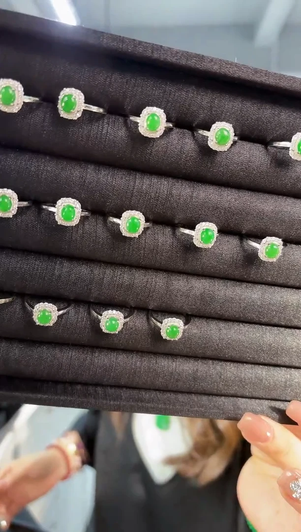 【闪购商品】翡翠戒指未镶嵌缅料A货/多样性发货/一件