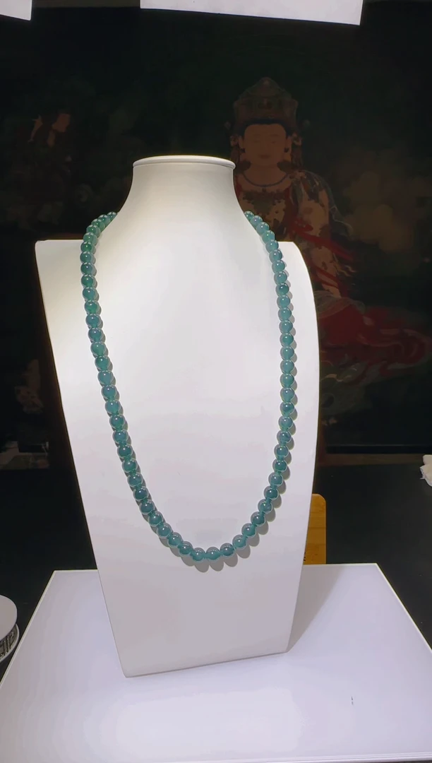 翡翠未镶嵌颈饰L-@@QJBD627001