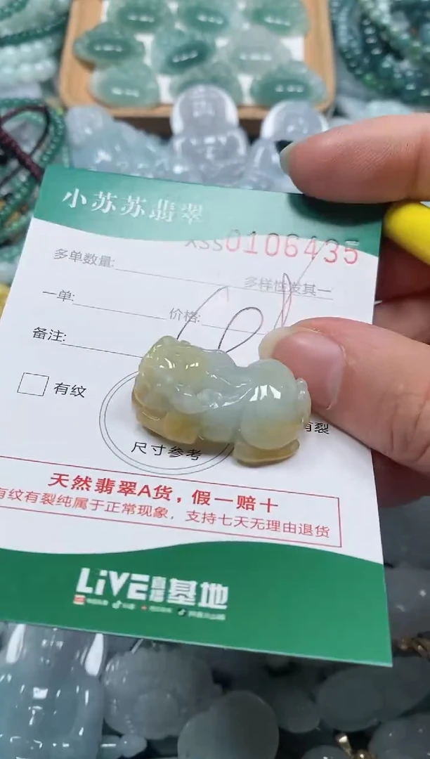 【闪购商品】翡翠颈饰未镶嵌闪购商品0106435