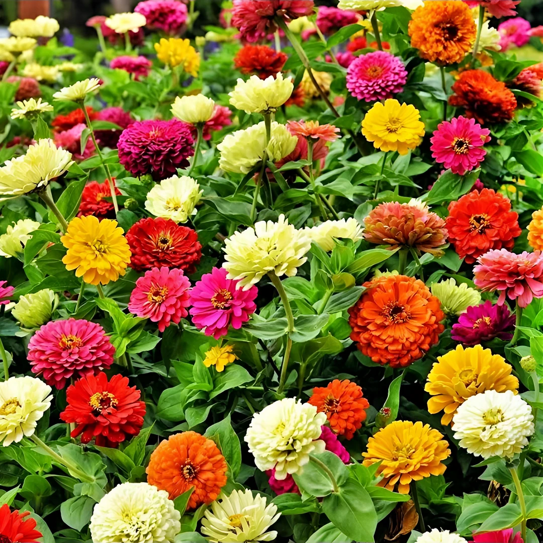 百日草种子七彩重瓣百日草花种子四季开花籽庭院室外多年生简单