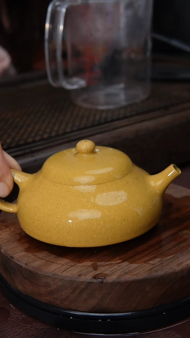 【闪购商品】紫砂茶壶黄段静乐光速紫砂壶