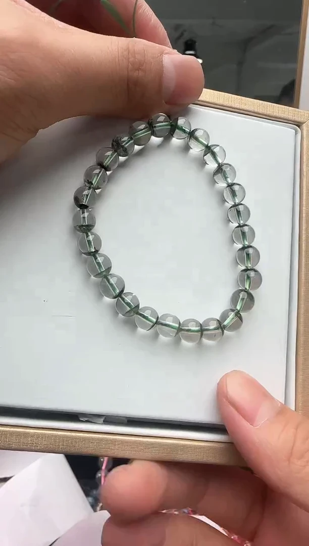 【闪购商品】水晶手链未镶嵌239绿幽灵