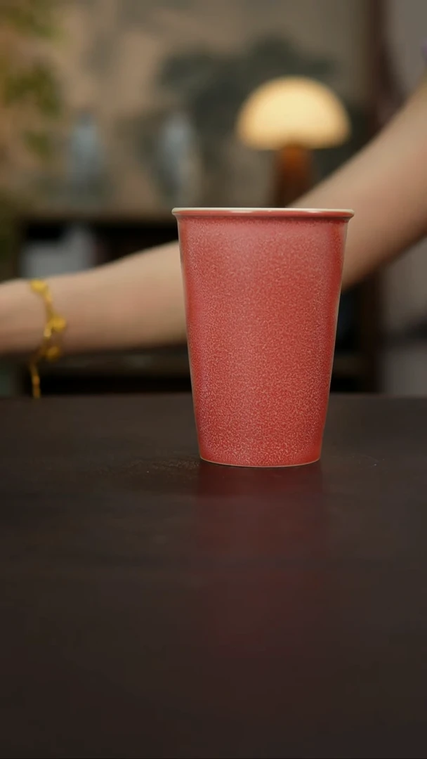 杯景德镇陶瓷杯碗柴烧多人