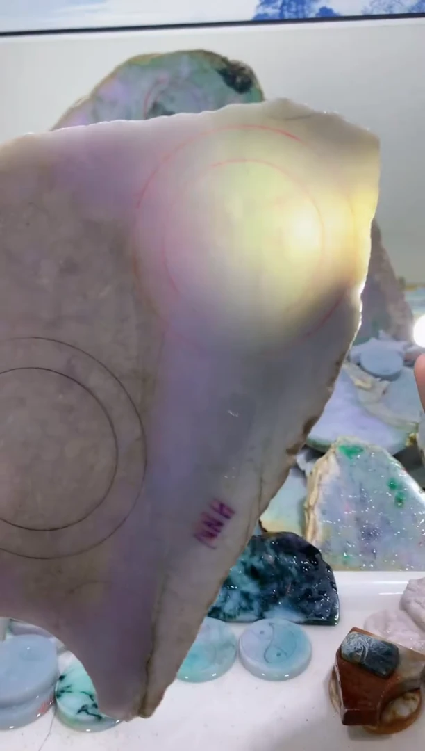 裸石翡翠0蒙0翡翠珠宝954