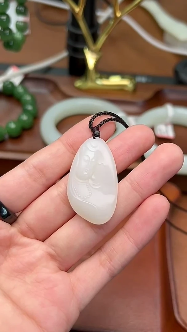 【闪购商品】和田玉吊坠(不含链)未镶嵌HBHT500041