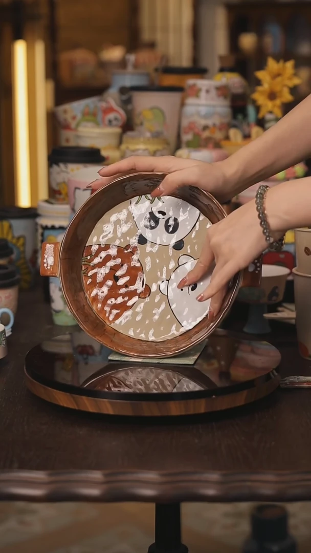 景德镇釉下彩绘设计师款式陶瓷