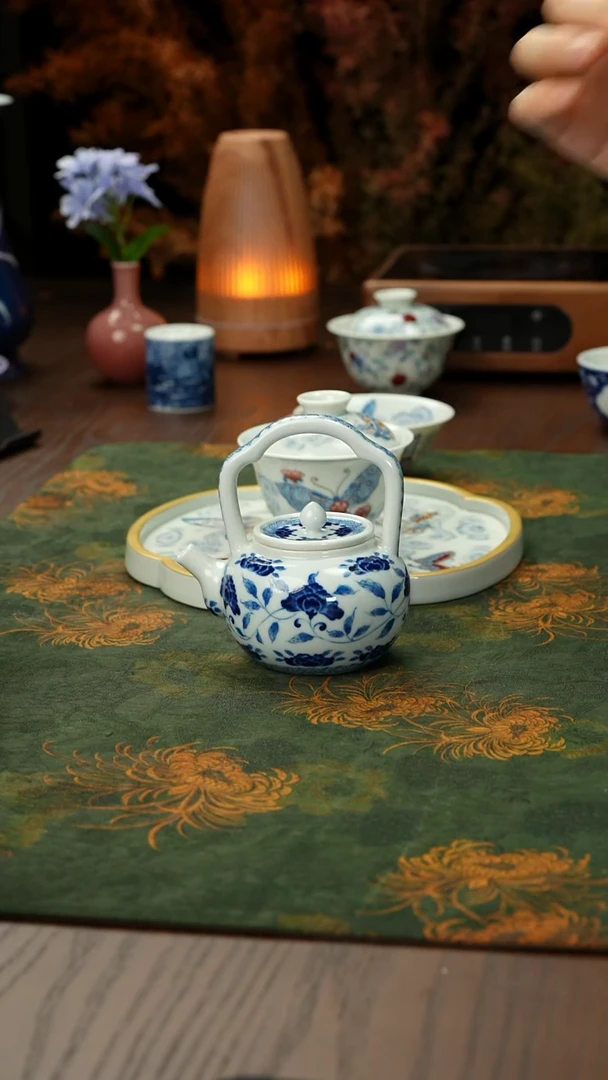 两亩花卉提梁壶买买买买买买