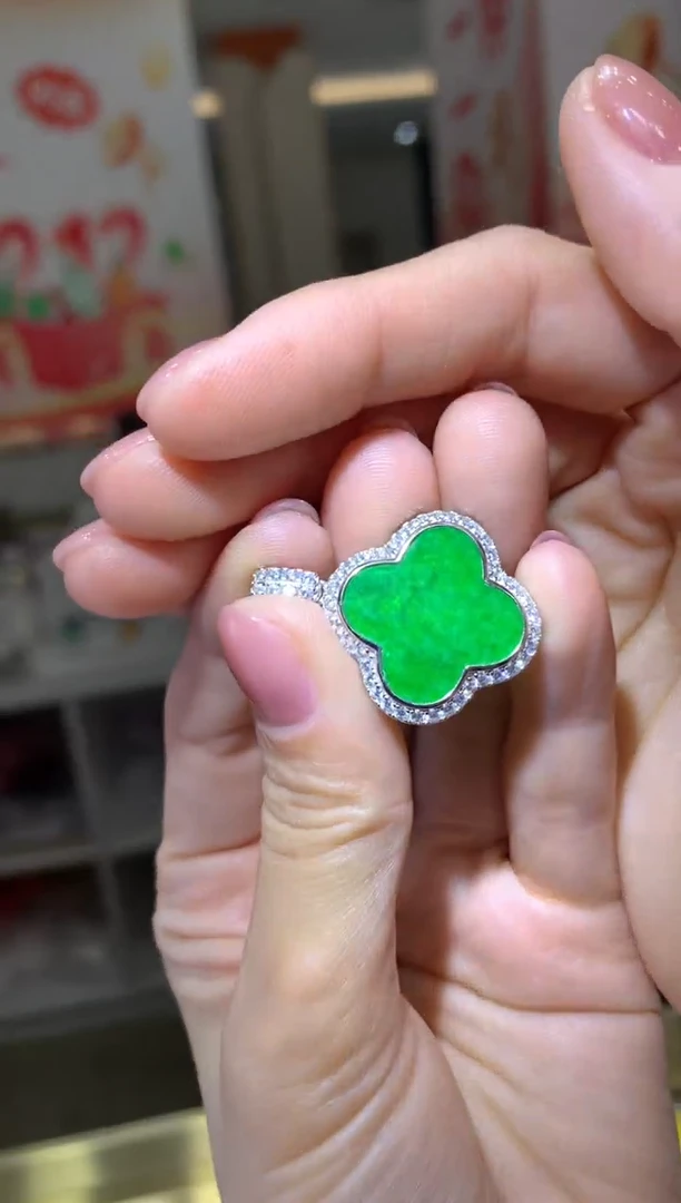 颈饰银S925镶嵌翡翠|不退不换