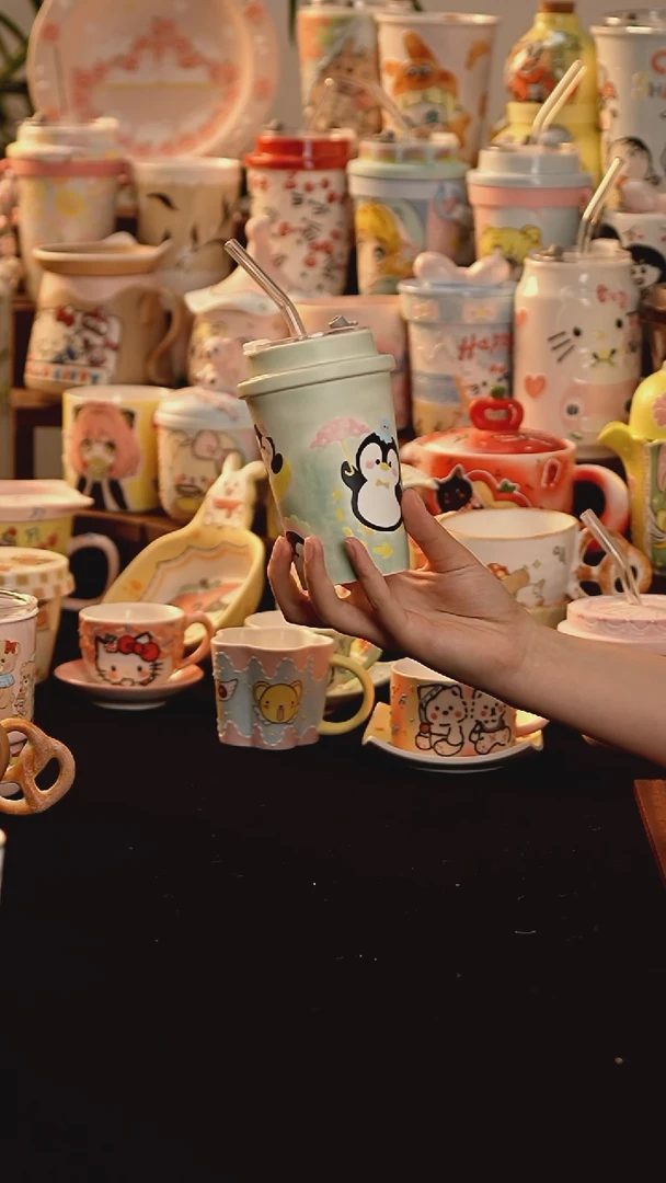 其他景德镇釉下彩手绘设计师款陶瓷