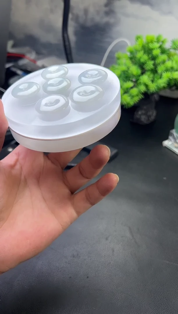 翡翠挂件未镶嵌平安扣FL01多样性发其一CP配绳