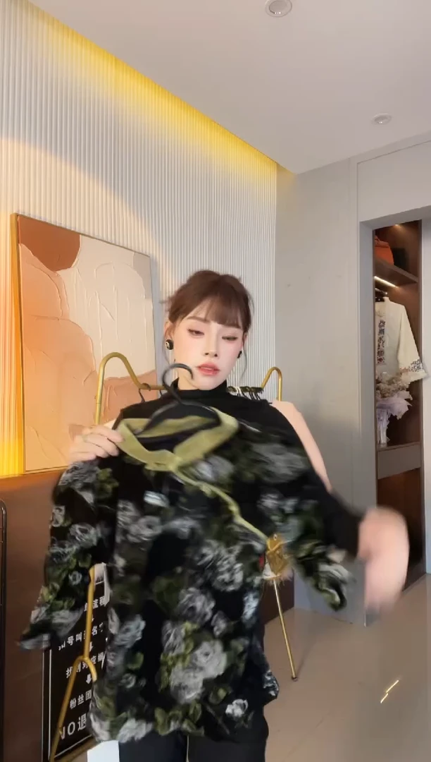 11260黑绿色上衣 XL110-120