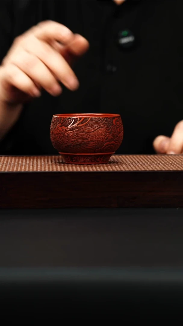 茶壶紫砂宜兴紫砂 主人杯 孔雀杯 黄段 任家娟 h210