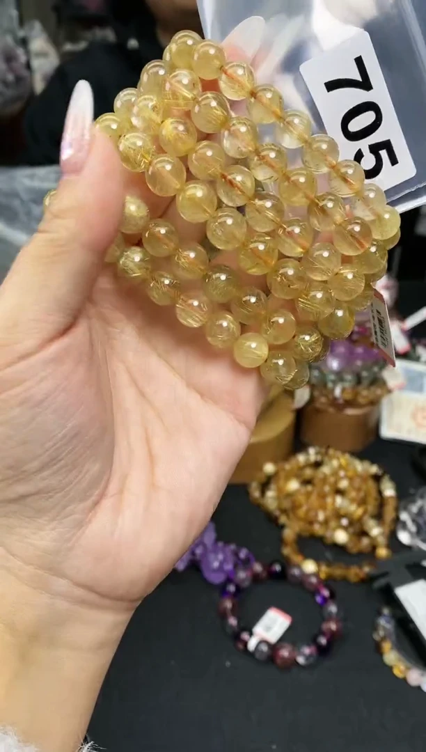 【闪购商品】水晶手串未镶嵌手串705多样性发其一