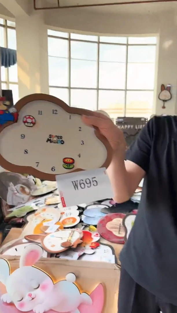 竖款孤品微瑕朵朵闪购W695