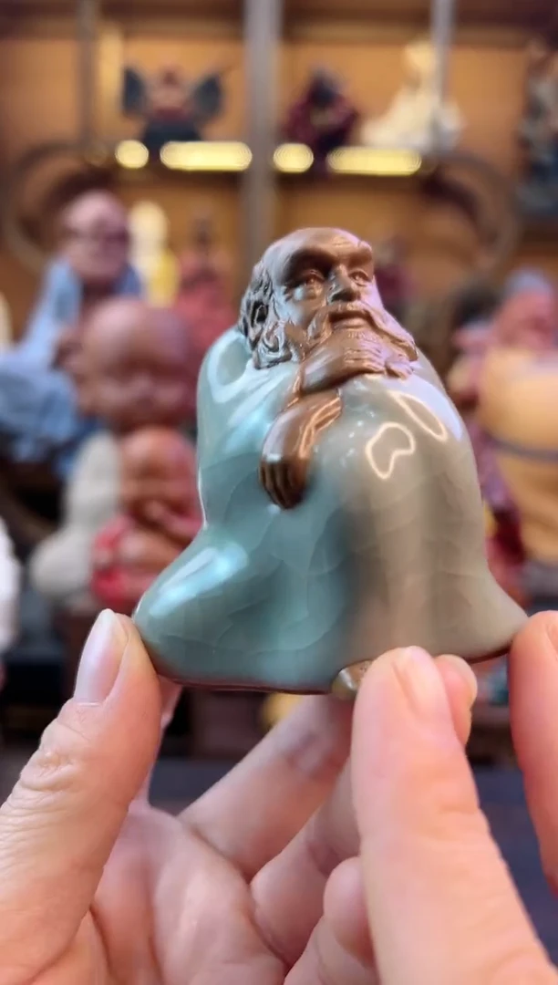 紫砂茶宠器闵紫砂茶宠摆件