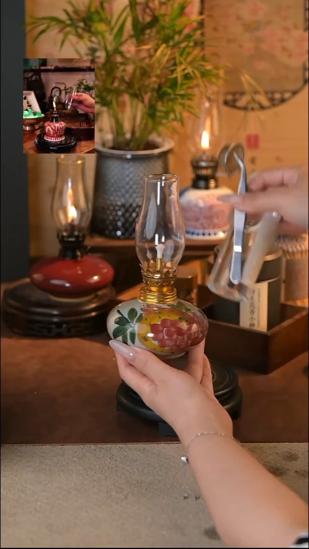景德镇陶瓷香薰灯摆件