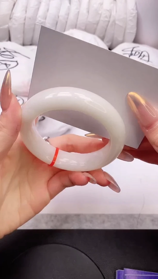 【闪购商品】和田玉手镯未镶嵌21K174-56