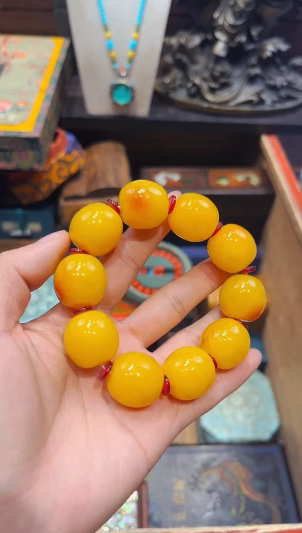 【闪购商品】蜜蜡裸石未镶嵌欣妹专属精选链接a54547