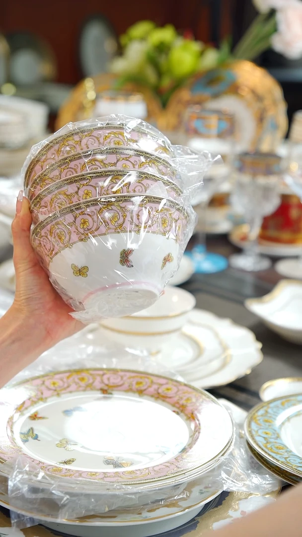 瓷片5.25英寸面碗4个