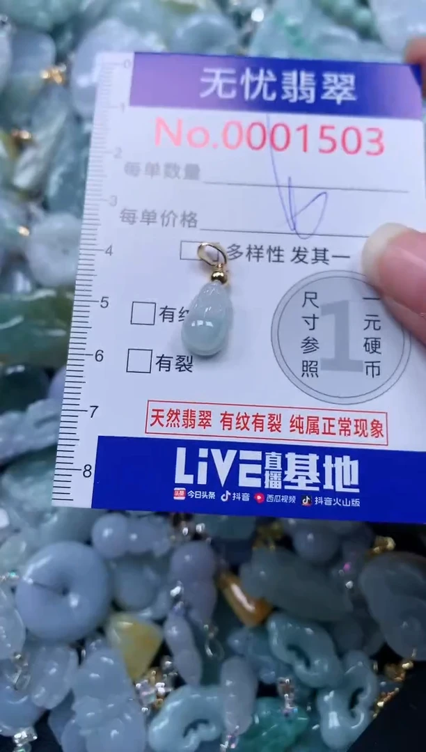 颈饰未镶嵌翡翠1503