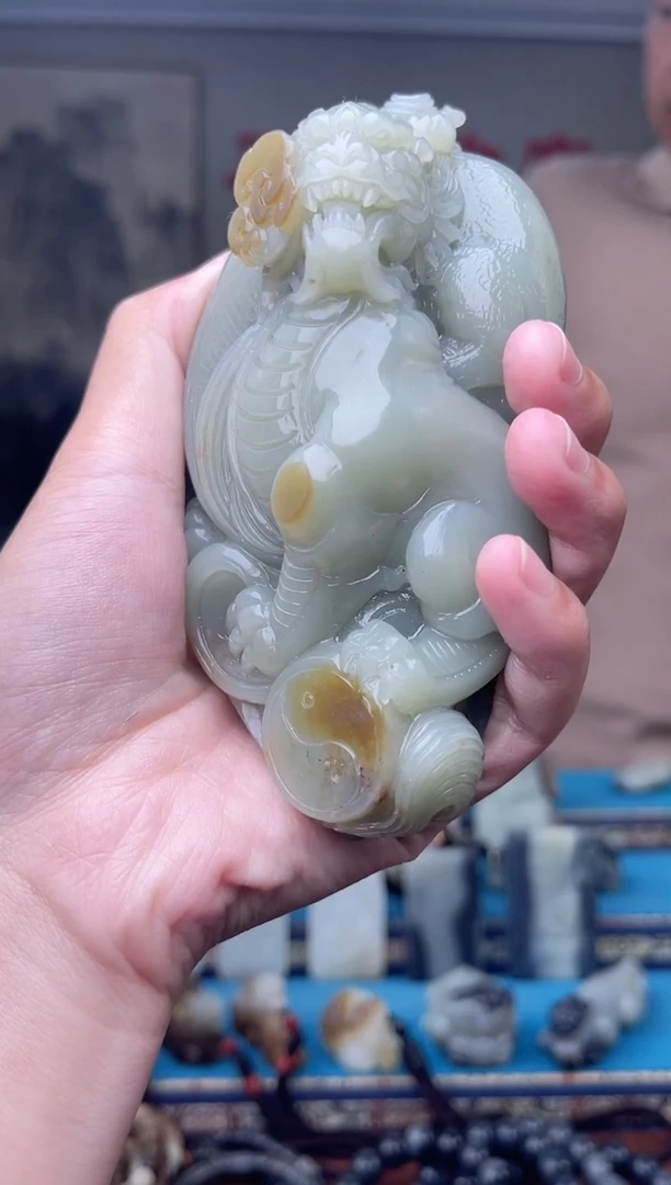 和田玉未镶嵌挂件?****?1
