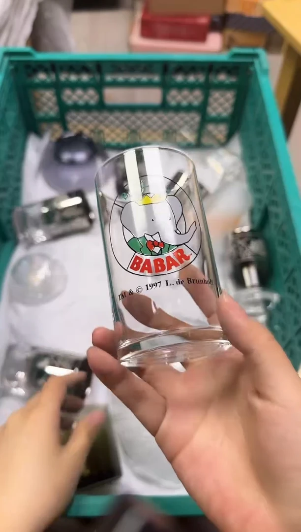 手工艺品玻璃金**猫235