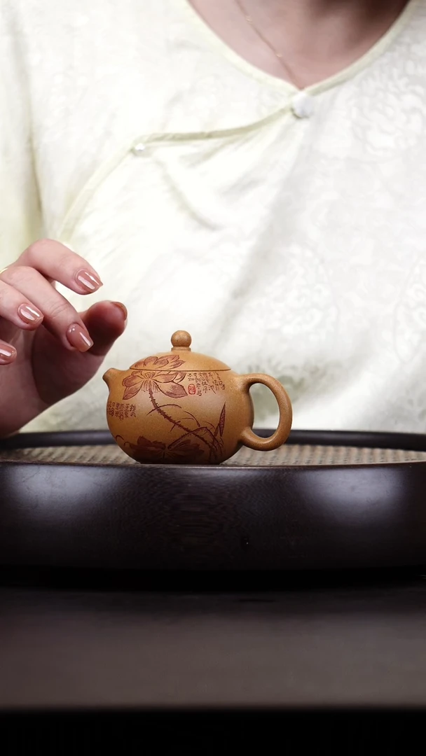 茶壶紫砂悦茗壶紫砂壶           19（黄金段）