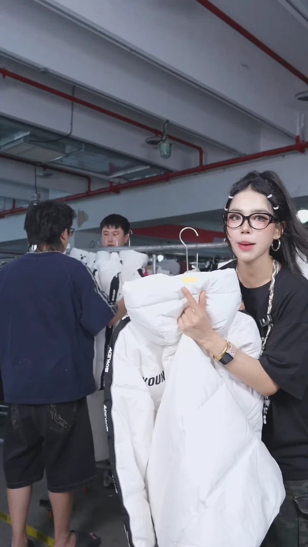 YKYB爆款长款羽绒服621   白色  S码