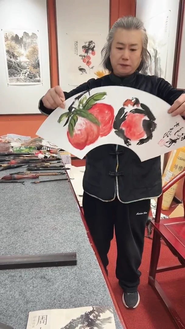 国画周大拙/国画/花鸟