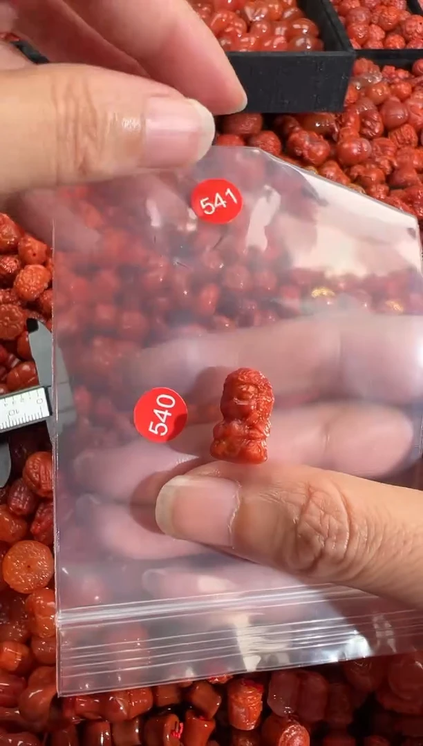 南红玛瑙未镶嵌颈饰1