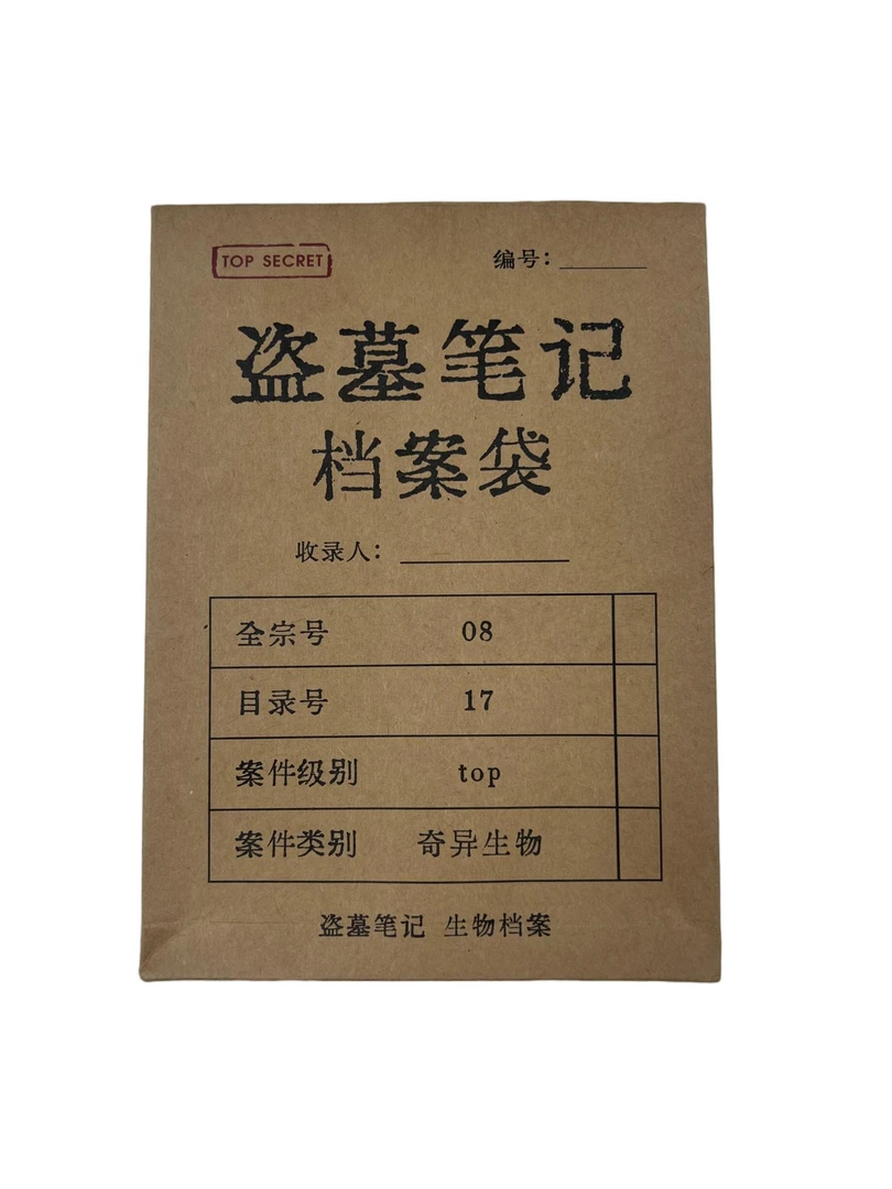 【拆包】《盗墓笔记》同人实用周边盲盒收藏本【代拆】