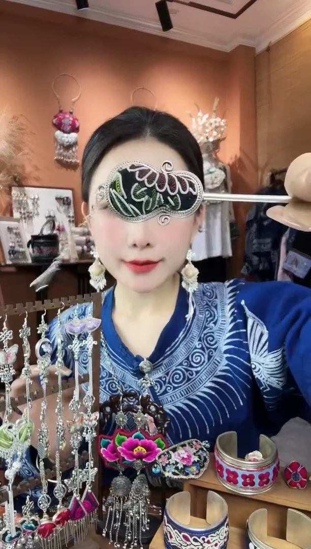 刺绣纯手工民族风发簪