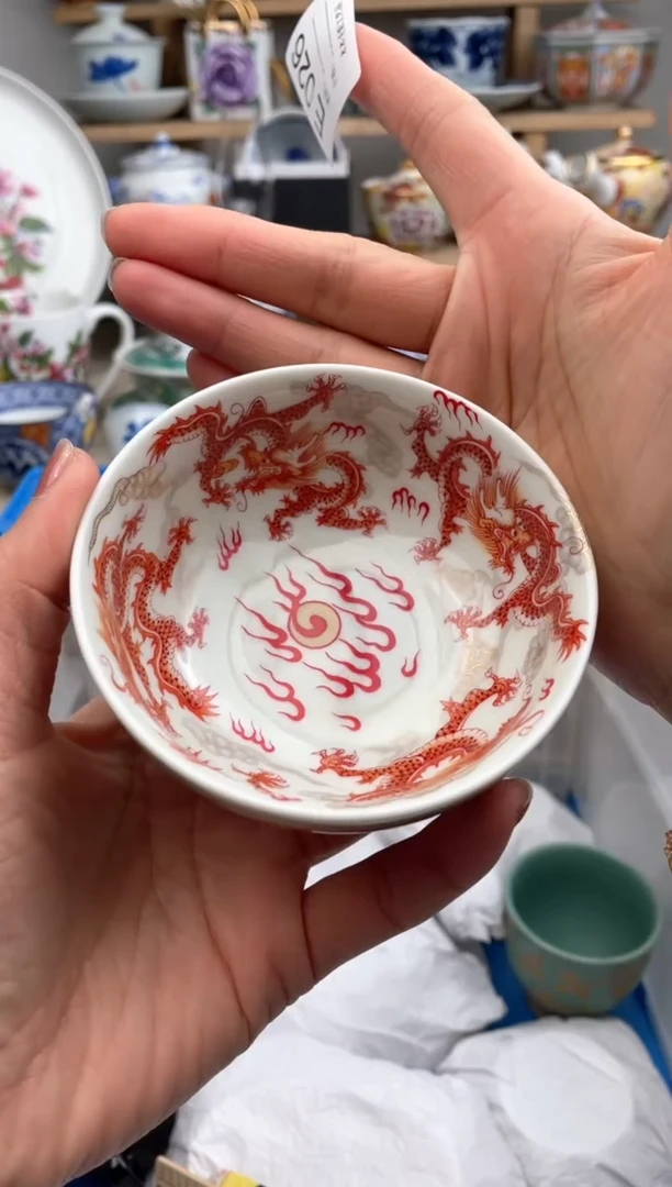 【闪购商品】瓷片（2只）默认微瑕，看清尺寸品相再拍