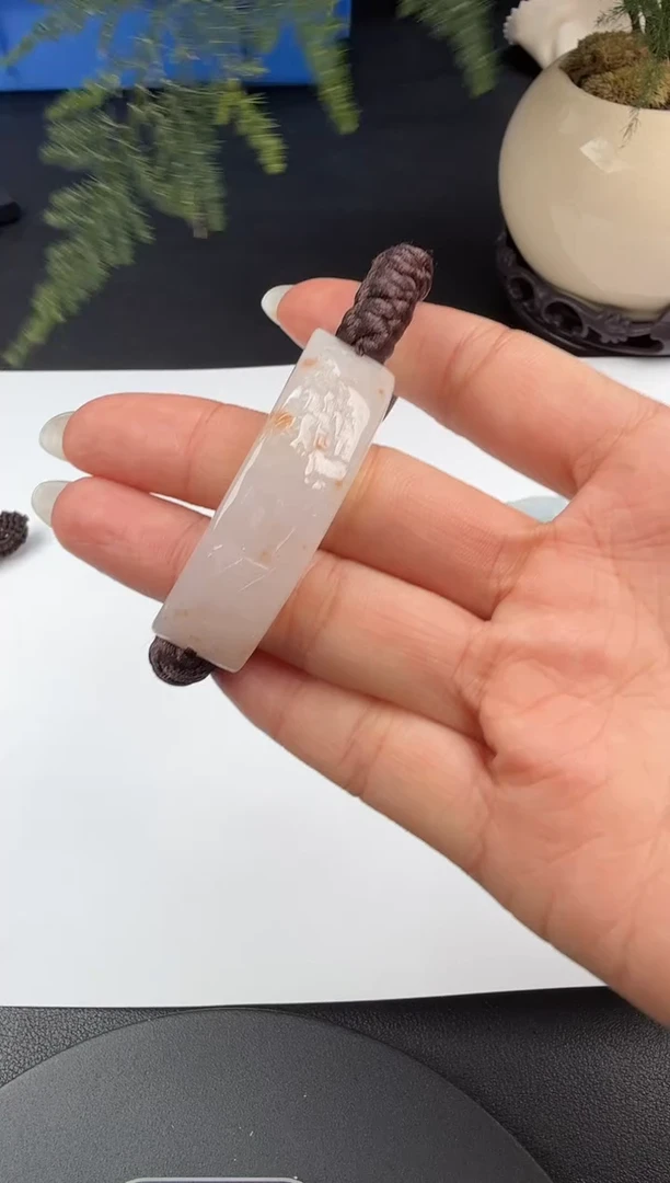 未镶嵌手绳翡翠伤****片翡翠饰品-159