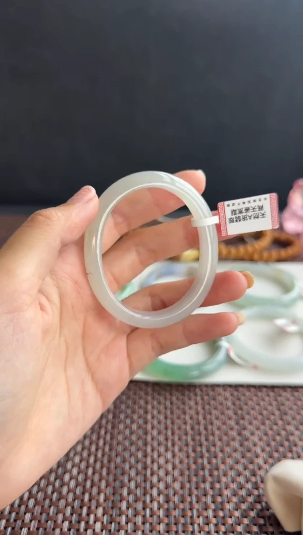 未镶嵌手镯翡翠40号54.5*45.2*10.2*6.8