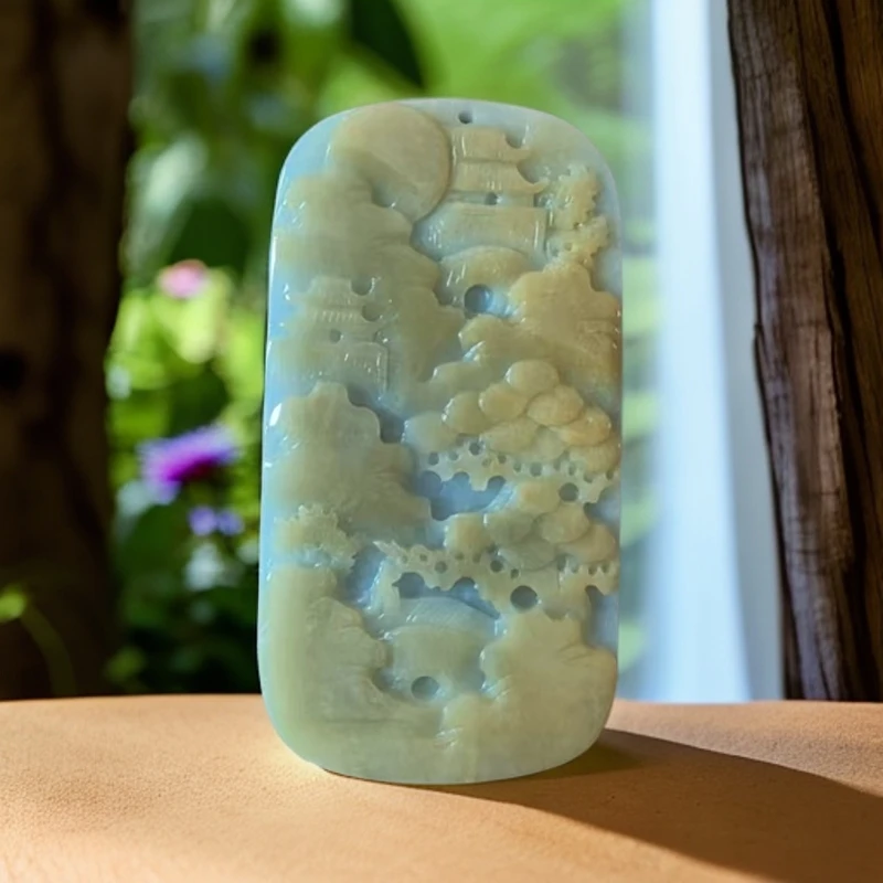 云隐青山山水牌--耀