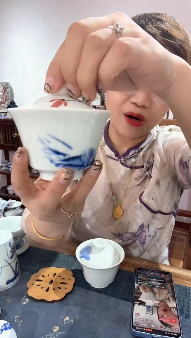 景德镇手绘陶瓷高温茶具