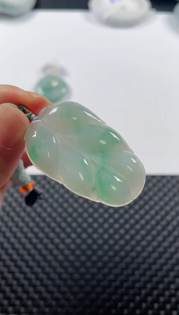 颈饰未镶嵌翡翠基地发货H 7524 叶子