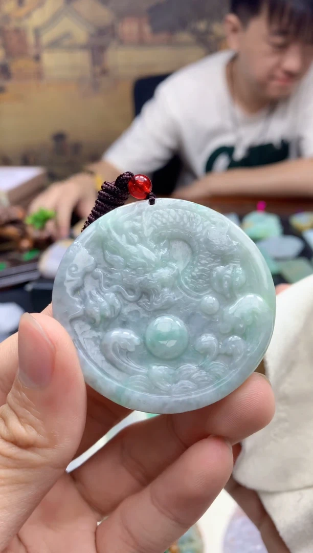 颈饰未镶嵌翡翠天然A货翡翠