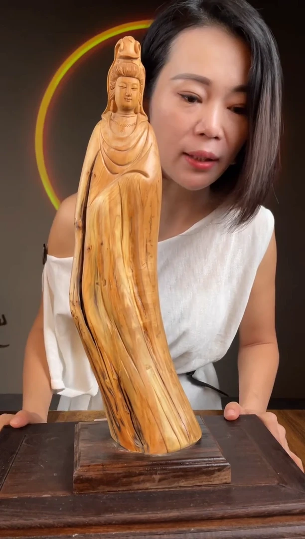 柏木（崖柏）手工摆件,先抢先得! 编号:97
