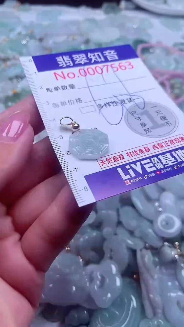 颈饰未镶嵌翡翠7663
