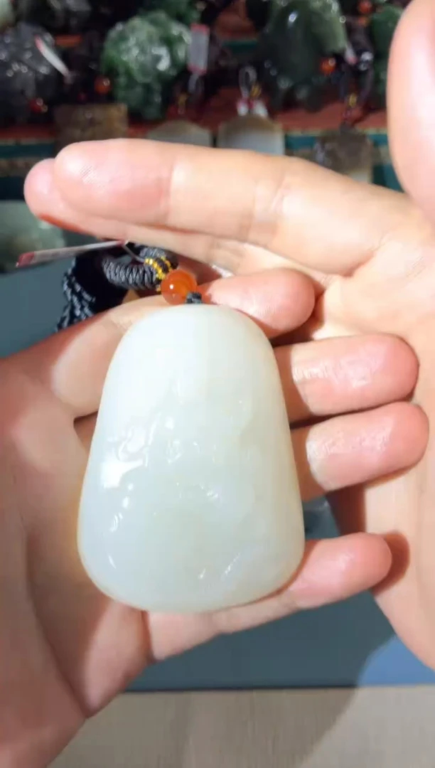 和田玉未镶嵌颈饰22