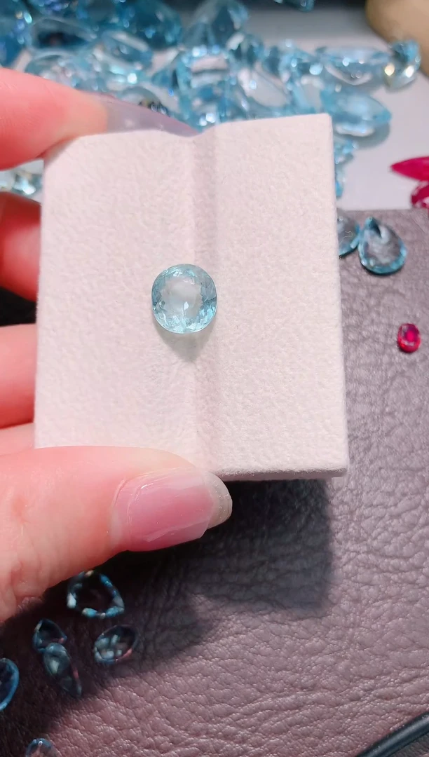 裸石海蓝宝石3.58ct