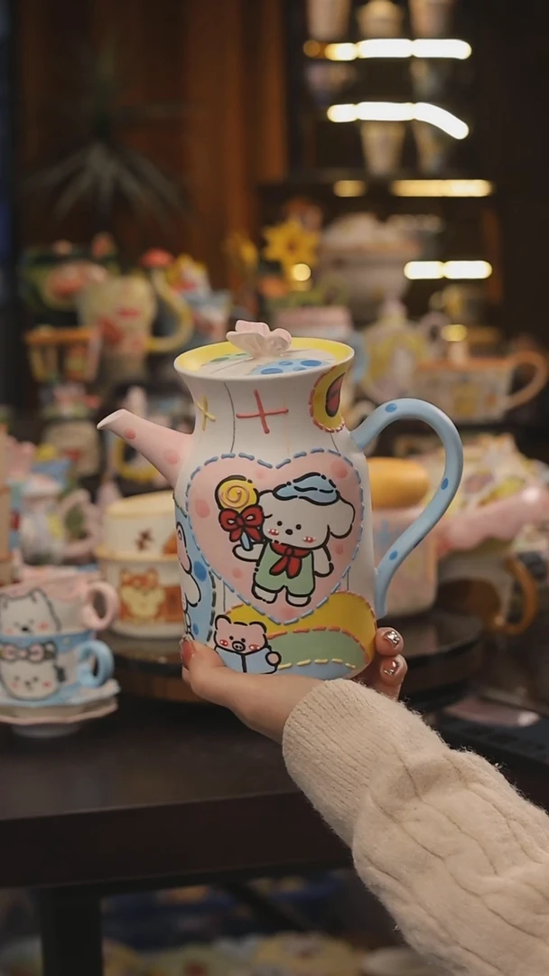 景德镇釉下彩绘设计师款式陶瓷