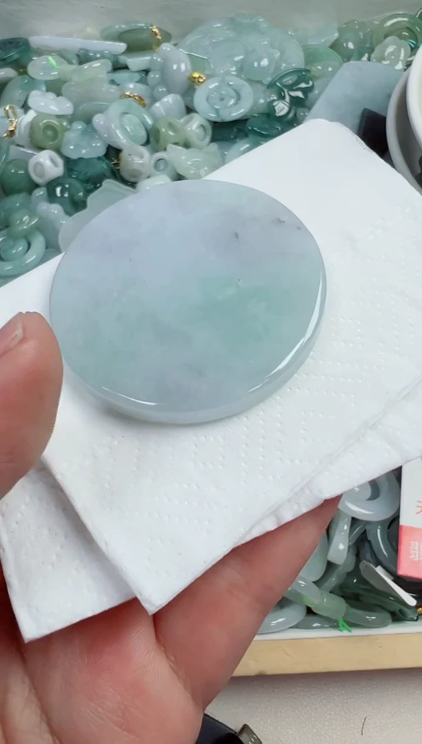 散珠翡翠40号A货翡翠